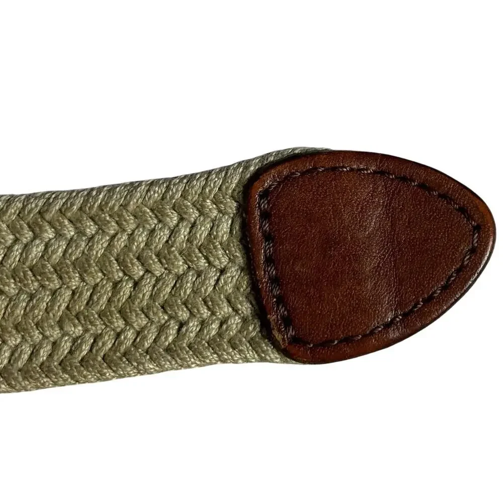 Tan Talbots Woven Men's Belt